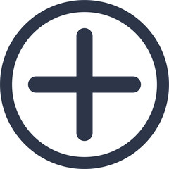 Add more icon best for mobile application interface. Plus sign illustration.