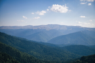 landscape with clouds