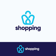 shopping bag logo designs