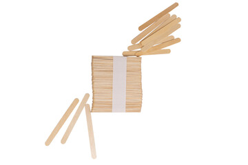 Wooden disposable food utensils