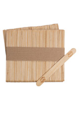 Wooden disposable food utensils