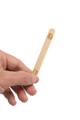 Wooden disposable food utensils