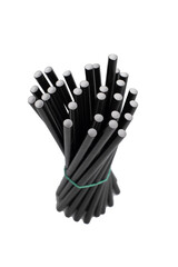 Disposable drinking straws. Eco-friendly made from paper. Fast decomposing