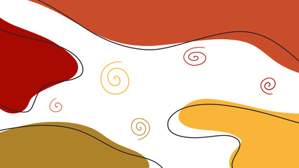 Autumn Colours Abstract Wallpaper 4K