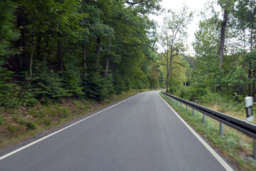 Landstraße zwischenSchmittlotheim und Frankenau