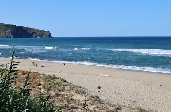 Palinuro - Spiaggia Le Saline dalla litoranea
