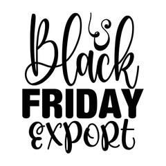 Black friday export svg