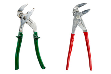 two different alligator wrenches