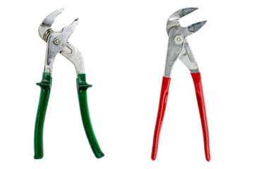 two different alligator wrenches