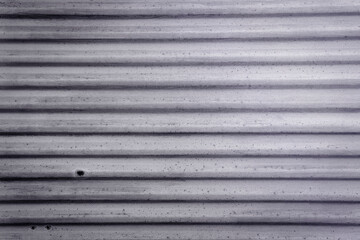 Grey shutters texture. Abstract metal background of their shutters. 