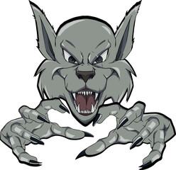 Wolf Illustration Vector