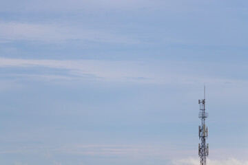 landscape of Signals tower with blue sky background 