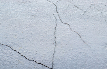 cracks on the cement floor