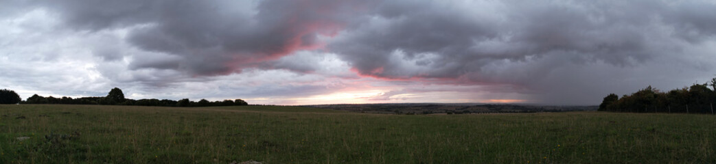 Dramatic Clouds over Great Britain 