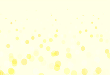 Light Red vector template with circles.