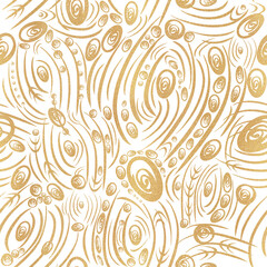 Abstract seamless pattern. Golden glitter on transparent background. (pattern: sp01a)