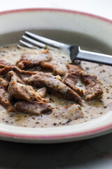 pork meat with cumin sauce