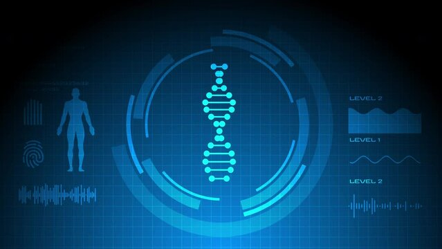 dna, cromosomi, tecnologia biometrica