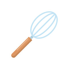 Vector graphic of whisk. Dough beater illustration with flat design style. Suitable for content design assets