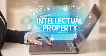 internet security and data protection concept