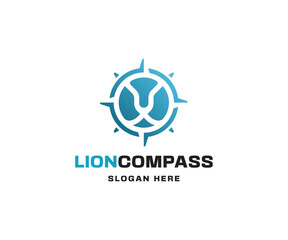 Lion Compass Logo