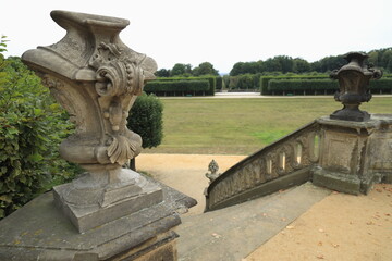 Doppeltreppe im Sächsischen Versailles, Barockgarten