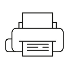 office ui ux line icon