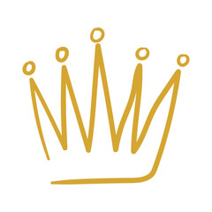king crown doodle