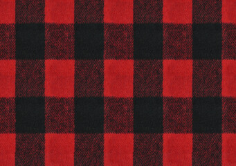 seamless red gingham check  wool texture