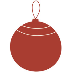 Christmas and New Tear Ornament for Decoration