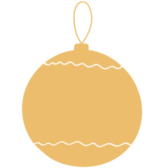 Christmas and New Tear Ornament for Decoration