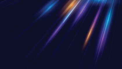 Modern abstract speed light lines effect. Futuristic dynamic motion technology. Motion pattern for banner or poster design background idea. Vector eps10.