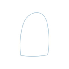 abstract organic shape decoration