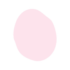 abstract minimalist blob shape decoration