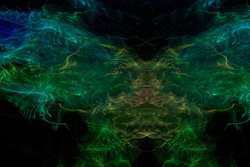 Abstract background shape design template, futuristic background, art shape pattern, Multicolour wall background. colourful textured. Transparent lines and spots. Texture backdrop. Abstract background