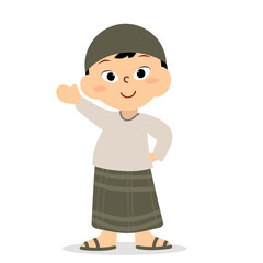 Circumcision kids illustration 