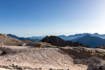 nice landscape in the french pyrenees in sarradets near gavarnie