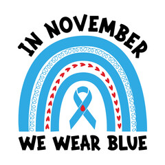 Diabetes Awareness Day T-shirt Design