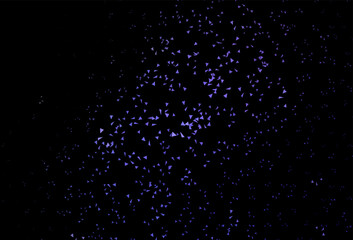 Dark Purple vector pattern with polygonal style.