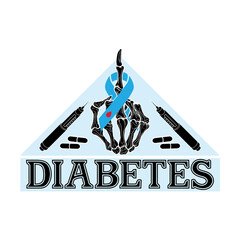 Diabetes Awareness Day T-shirt Design