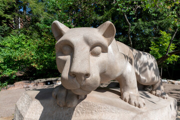 Penn State Nittany Lion in State College, Pennsylvania.	 - 533167479