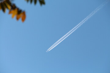 airplane flying in the sky
