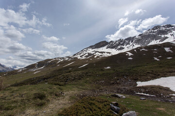 A mountain landscape near Bormio