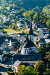 Blick über Düdinghausen, Hochsauerland