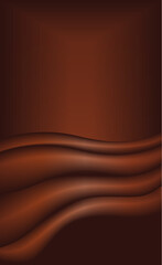 Schokoladenartige Strukturen als Hintergrund
