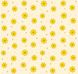 Adey abeba flower seamless background