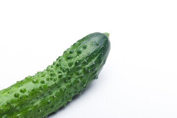 cucumber isolated on white background