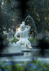 Statue Fountain Forsyth Park