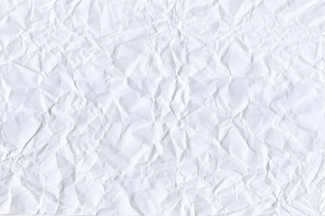 Obraz premium Crumple white paper background