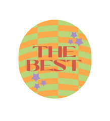 Vector Cartoon Retro Stickers Funny Stickers Groove Peace Hippie Happiness Cute Animal Quotes Funny Faces Mushrooms Psychedelic Cartoons